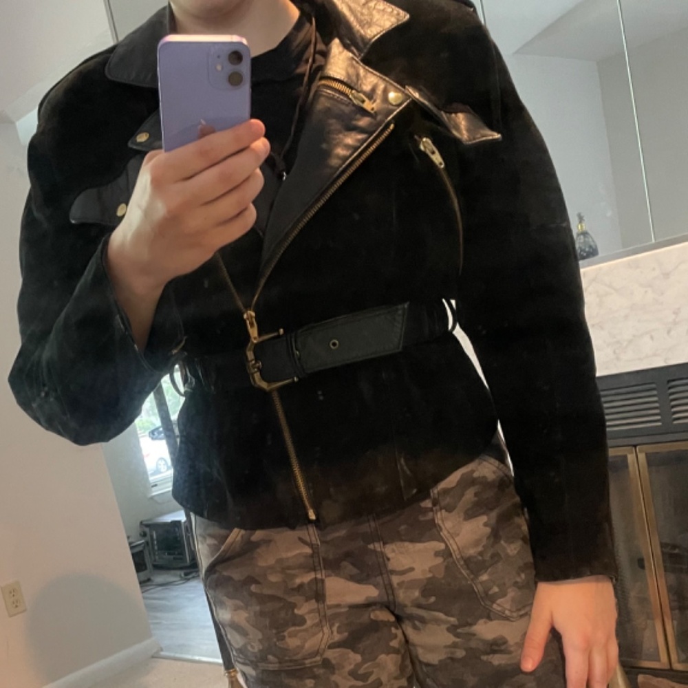 Suede Rocker Jacket - image 5